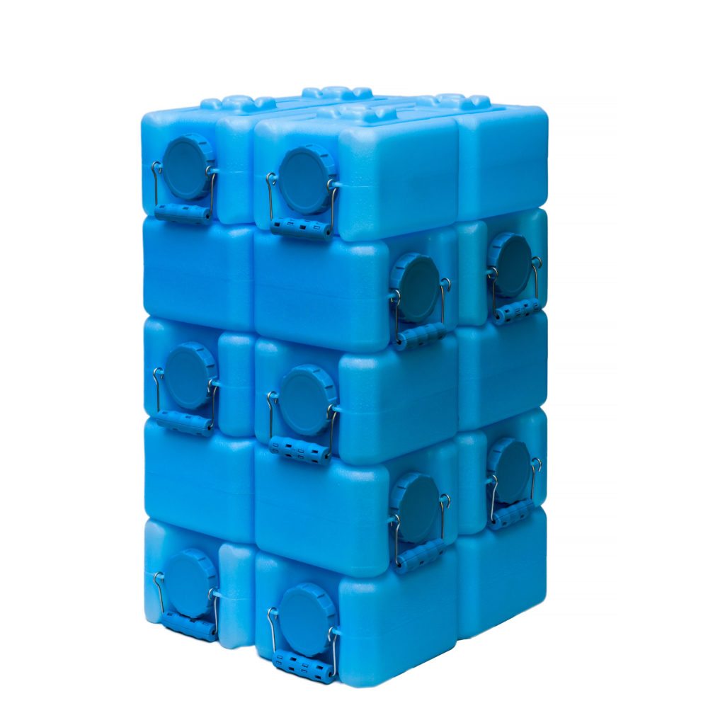 Blue Std WaterBrick 3.5 Gallon - 10 pack