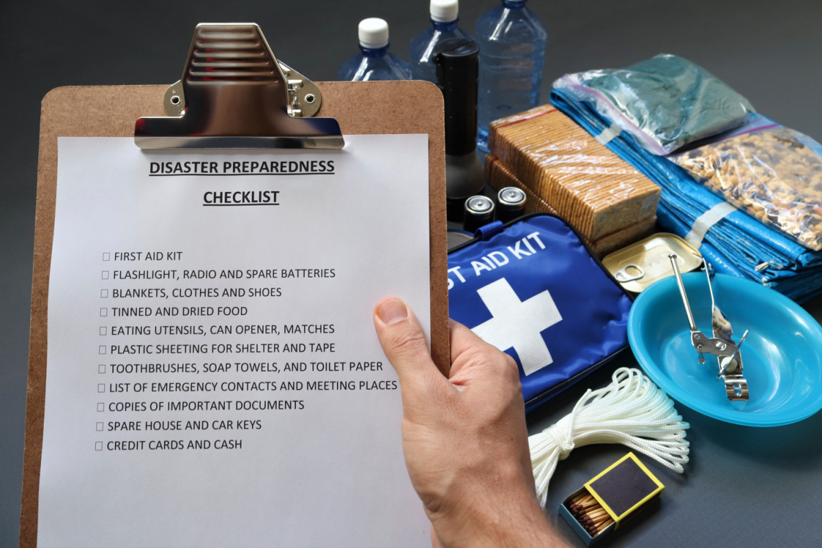 Life checklist. Preparedness. Disaster and Emergency Management Presidency.